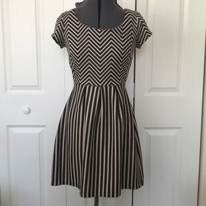 Maison Jules Chevron Dress  Size XS 🔴CLEARANCE🔴